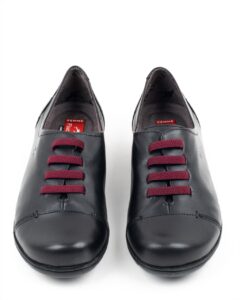 Γυναικεία Δερμάτινα Casual Shoes Fluchos Evel 8876 BLACK