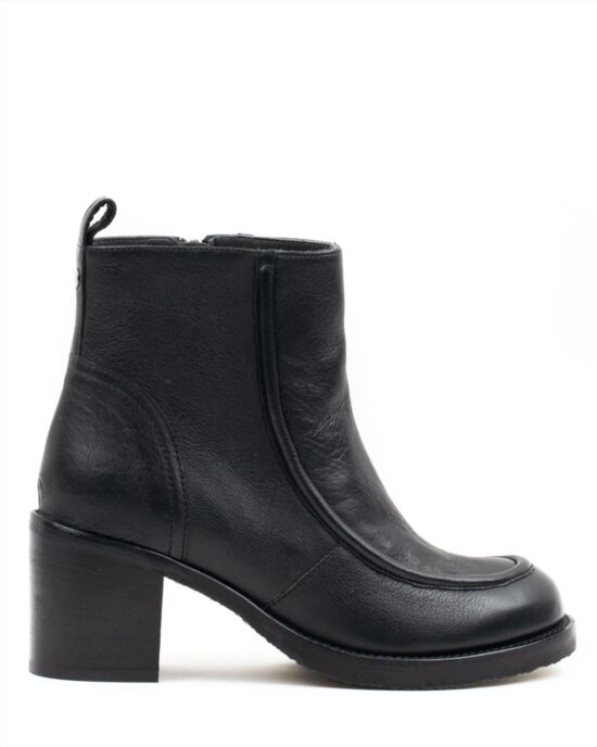Γυναικεία Δερμάτινα Ankle Boots Paola Ferri D7533 Vit Granada Blk